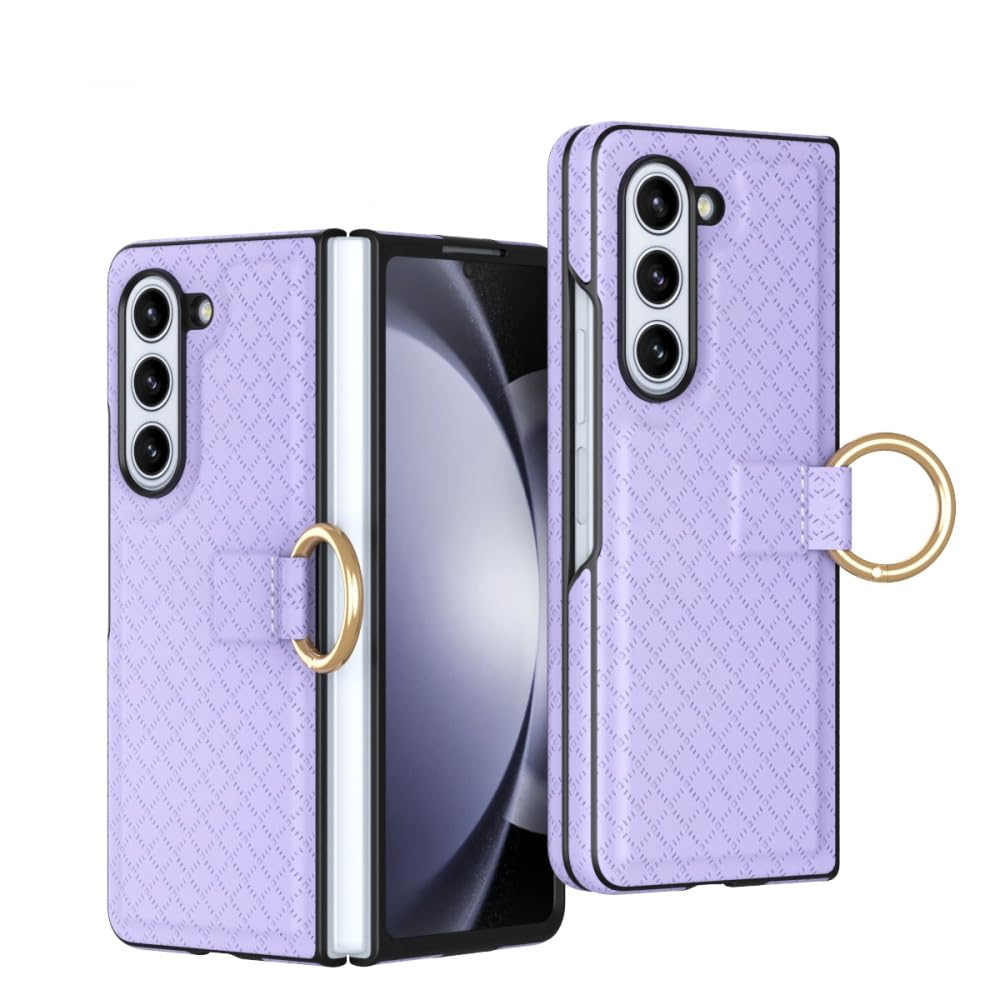 Étui antichoc Samsung Z Fold 5 violet contre les chutes - 7