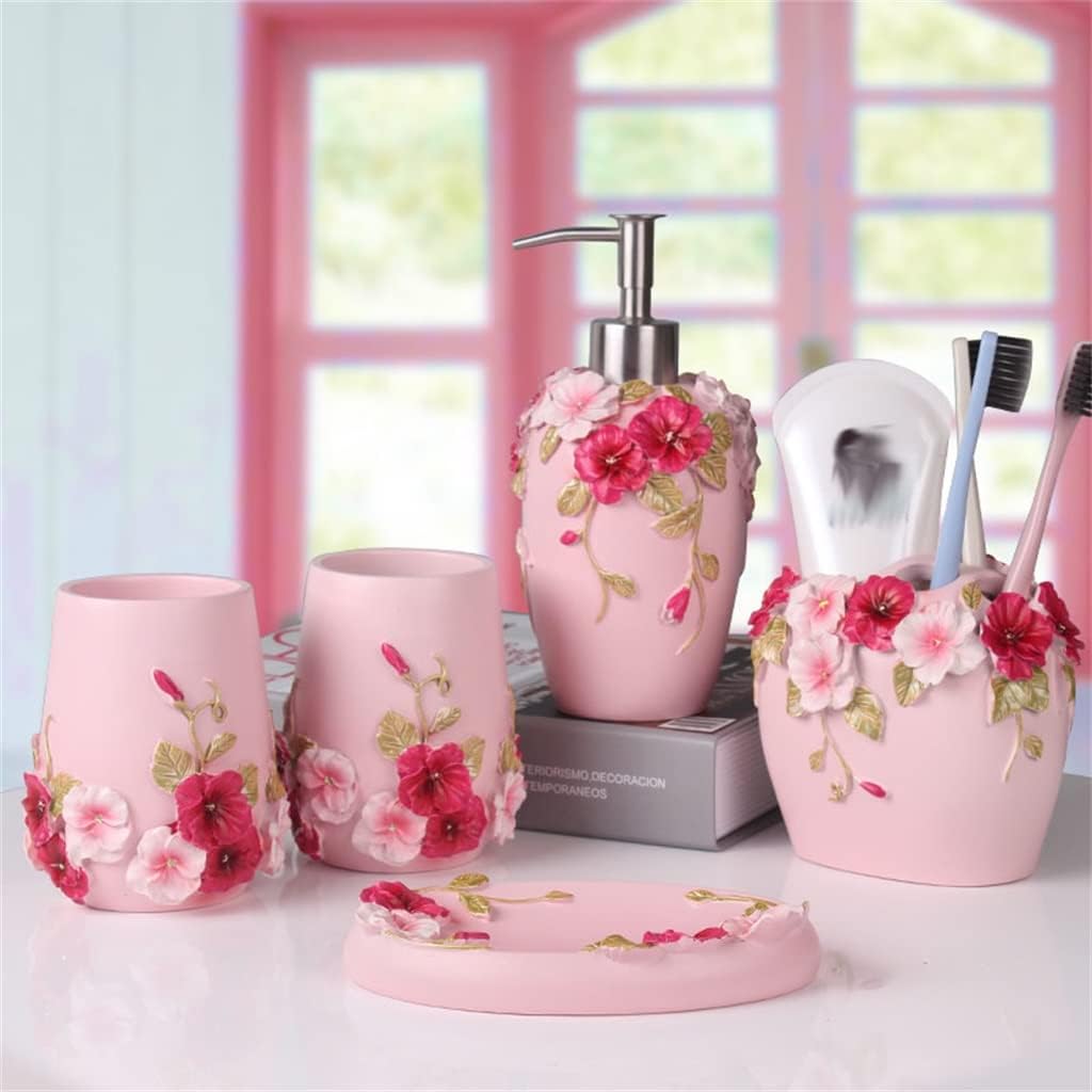 Bathroom Set European Pastoral Wash Mouthwash Cup Wedding Newlywed Housewarming Gift
