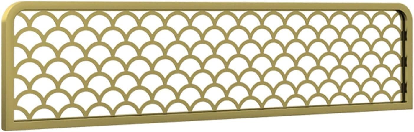 KLGFBDC Desktop partition Dividers For Dining Areas Dining Space Metal Frame Iron Art Decorative Partitions Fence Countertop Divider(Gold-a,70cm)