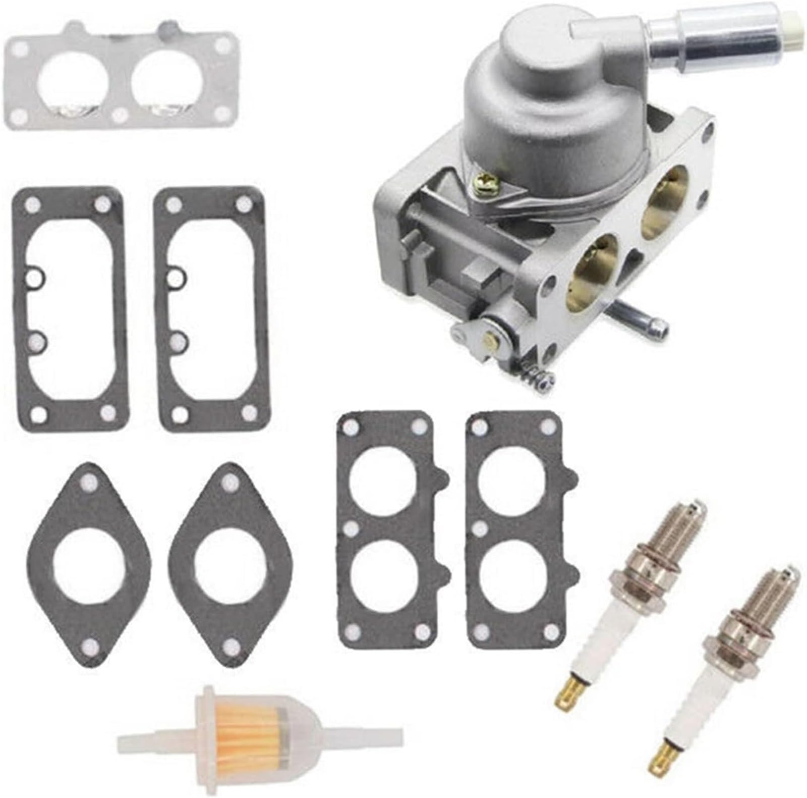 Kit de carburador, Filtro Combustible, bujía, para Briggs para Stratton Intek
