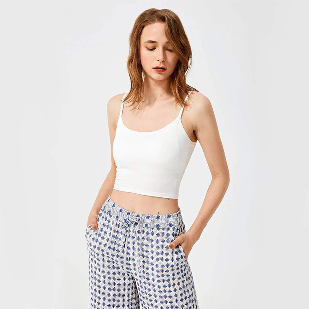 NEWITIN 4 Pack Spaghetti Strap Camisole Top Adjustable Strap Tank Top for Women - Image 2