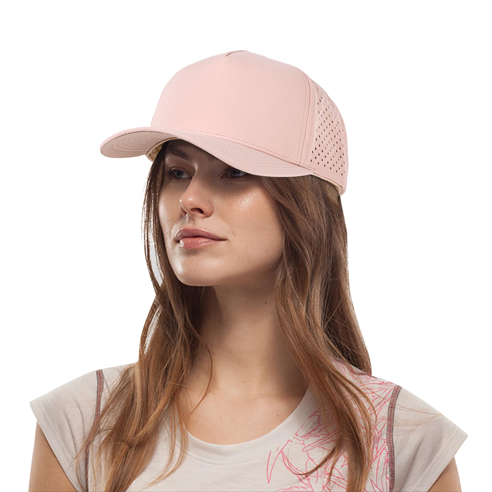 HH HOFNEN Gorra de béisbol de secado rápido con malla a presión, protección solar y lluvia, gorra de pelota de golf para hombres y mujeres