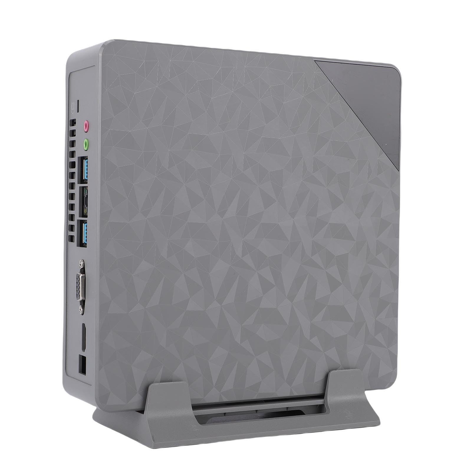 Jiawu Piccolo Computer Desktop Portatile Potente Processore I5 ​​WiFi Dual Band Veloce per Professionisti in Movimento, Materiale ABS (Spina europea I5-3320M-8G-256G)