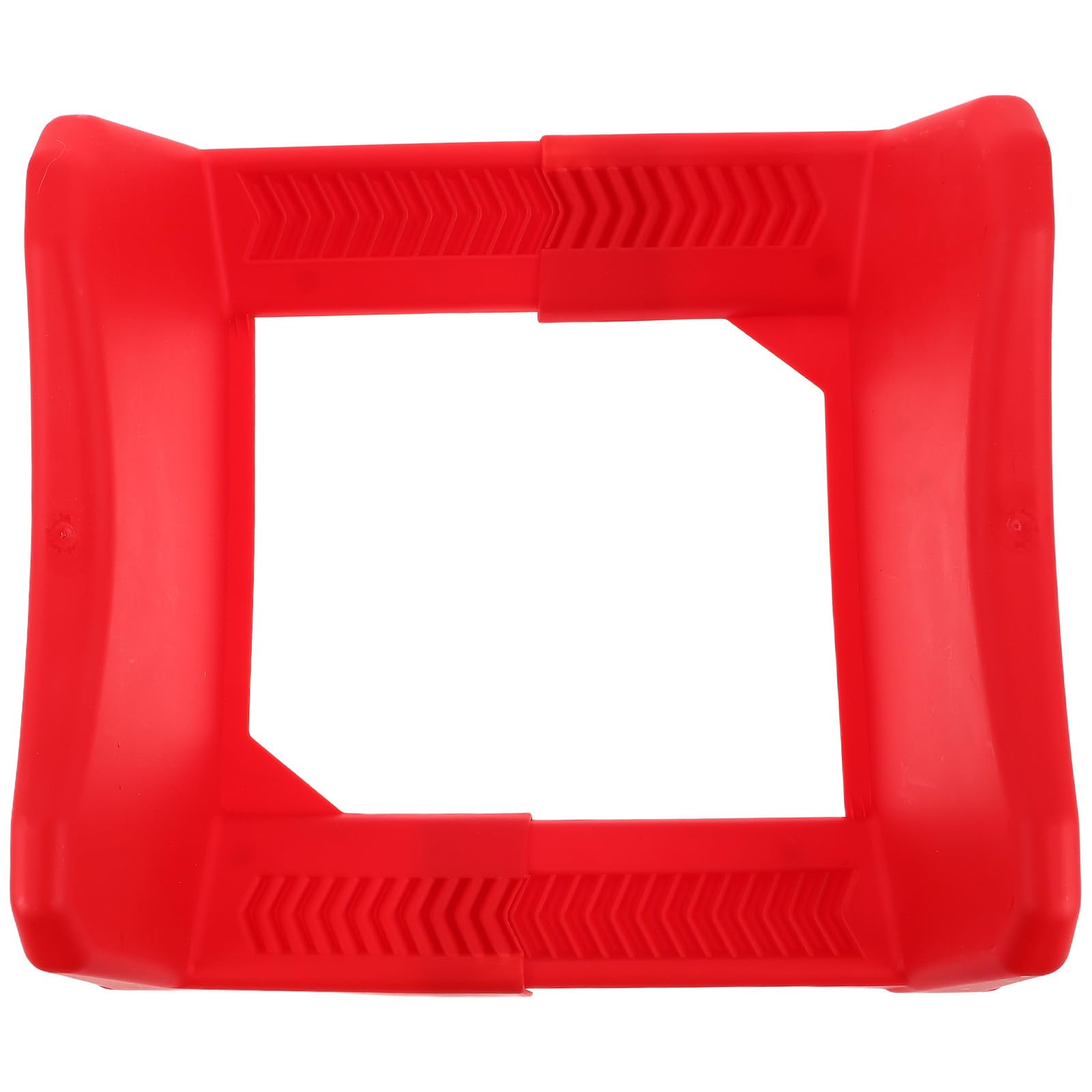 Supporto Porta Pneumatici da Garage in Plastica Rossa, Facile da Installare e Portatile, per Uso Domestico e Commerciale Design Elegante e Semplice