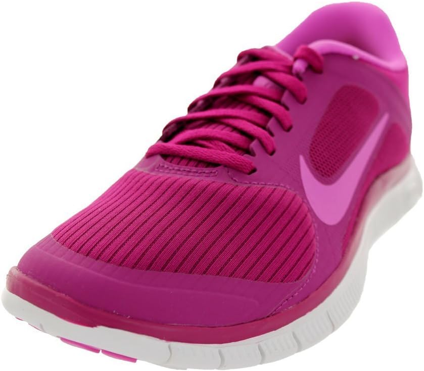 Nike Women's Free 4.0 V3 Bright Magenta/Rd Vlt/Smmt Wht Running Shoe 9 Women US