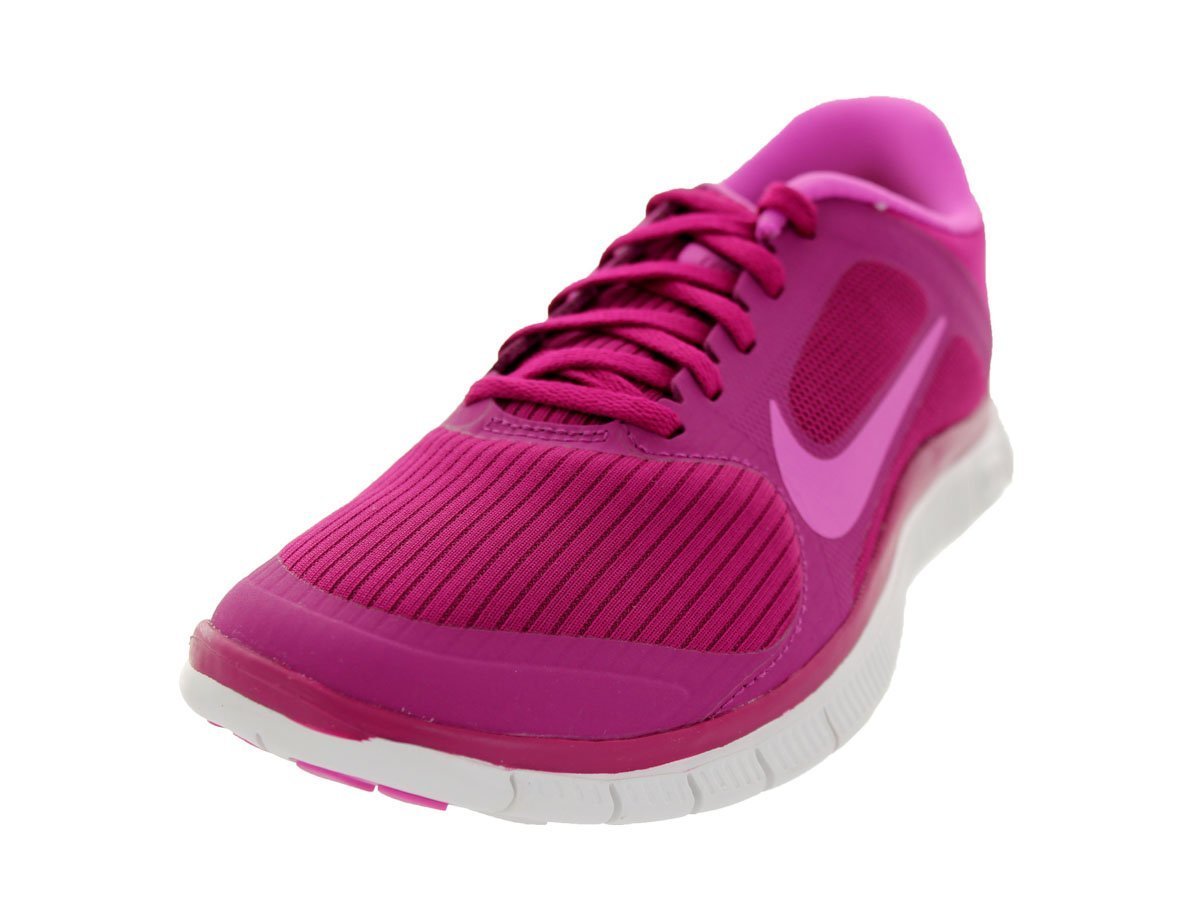 Nike Women's Free 4.0 V3 Bright Magenta/Rd Vlt/Smmt Wht Running Shoe 9 Women US