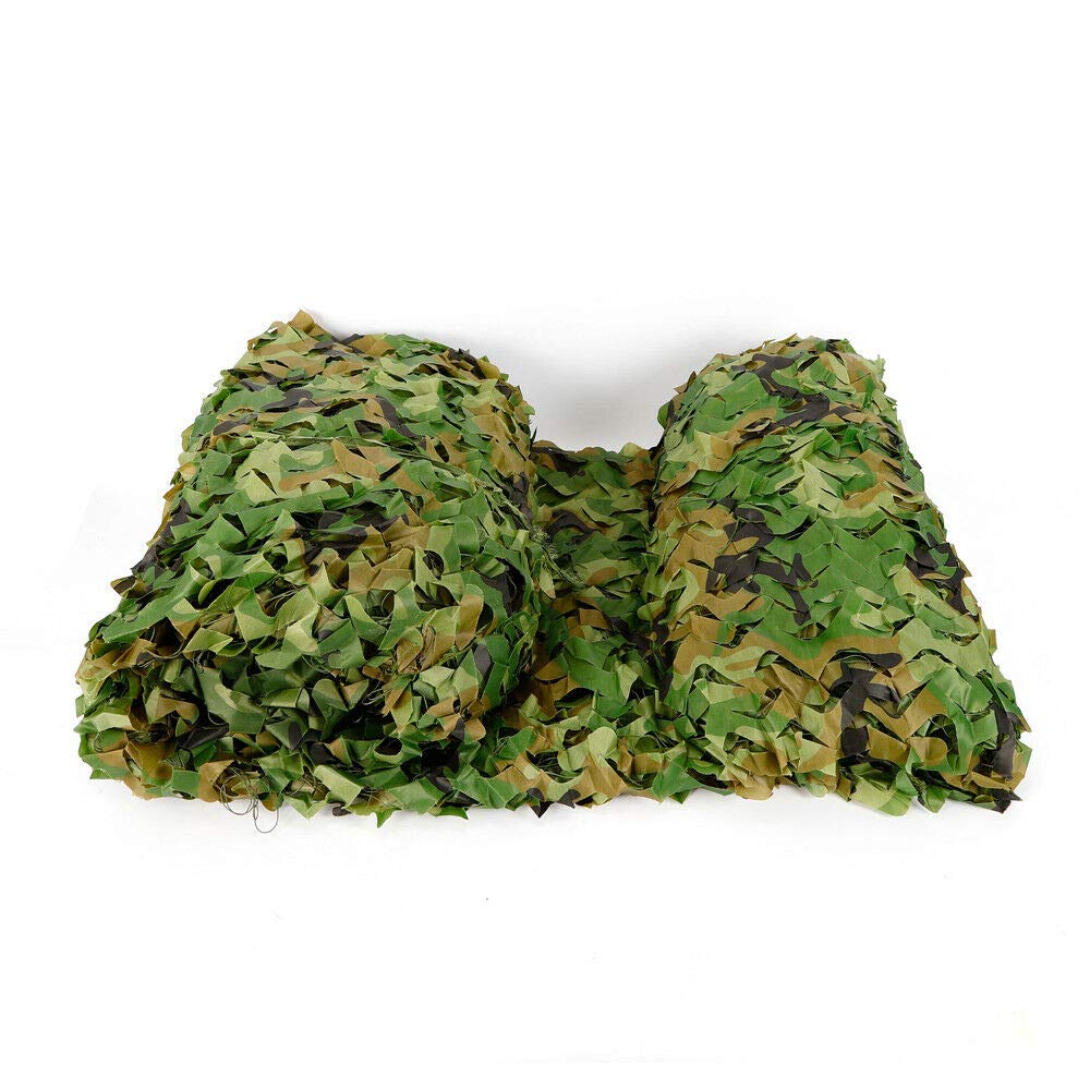 Kaibrite Camouflage Jagd Tarnnetz Grün Jagd Camouflage Netz Army Military Net Tarnung Net 8X 8m für Dekoration Sonnenschutz Jagd Camping Outdoor Militär