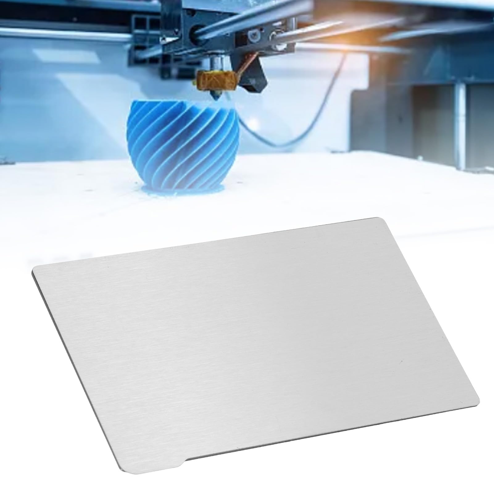 3 Pezzi Piastra Adesiva Per Stampante 3D - Superficie Riutilizzabile 235x235mm Per Creality Ender 3/3 Pro/5, CR-20 - Foto 3