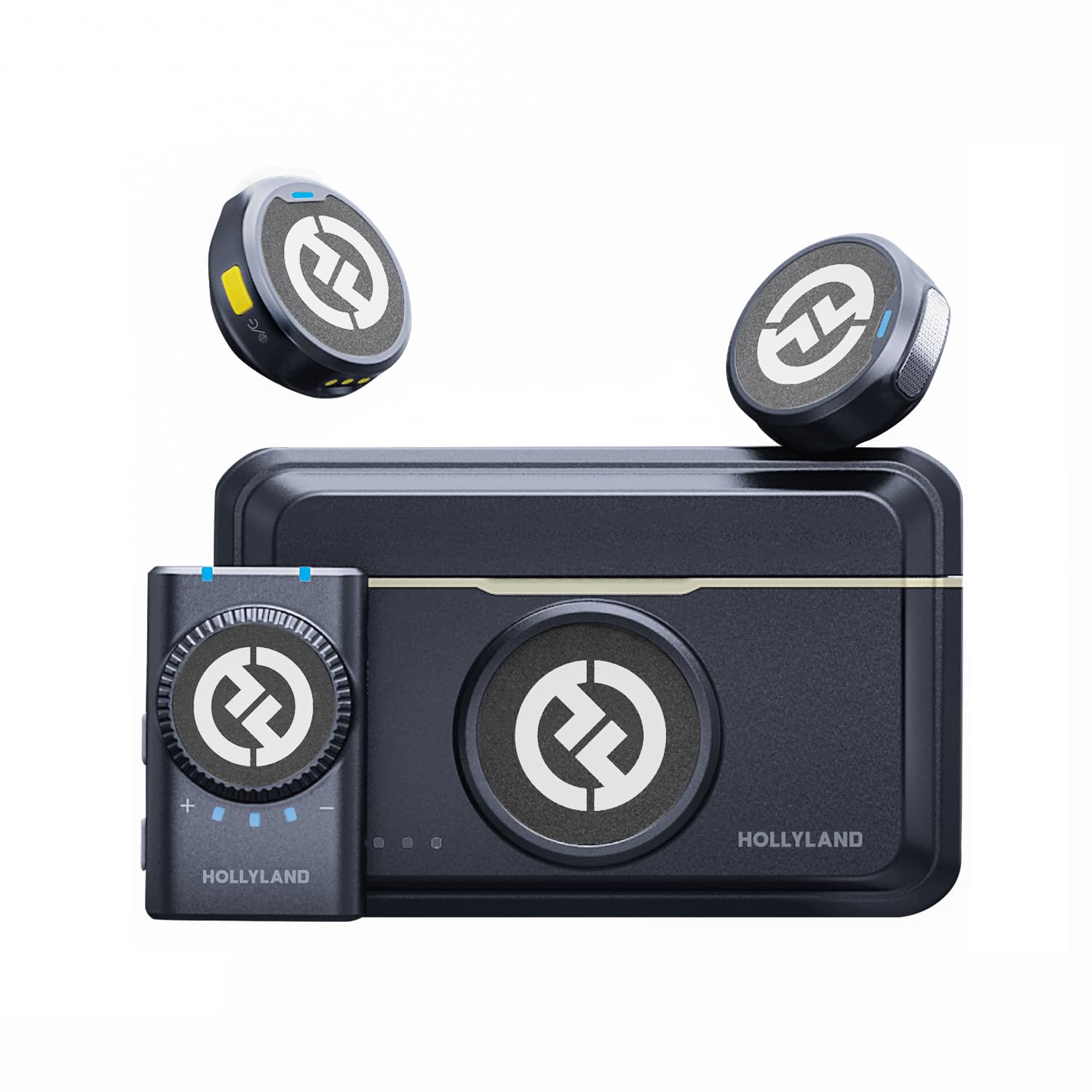 HOLLYLAND Lark M2 Microphone Lavalier pour DSLR Caméra