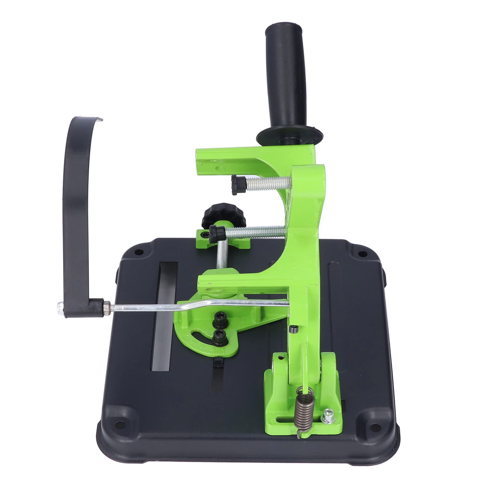 Cocoarm Supporto per Smerigliatrice Angolare, Base del Supporto per Smerigliatrice in Acciaio Inossidabile ABS per Utensili da 100 a 125 Mm, Angolo Regolabile con Scala, Vite di Fissaggio Filettata,