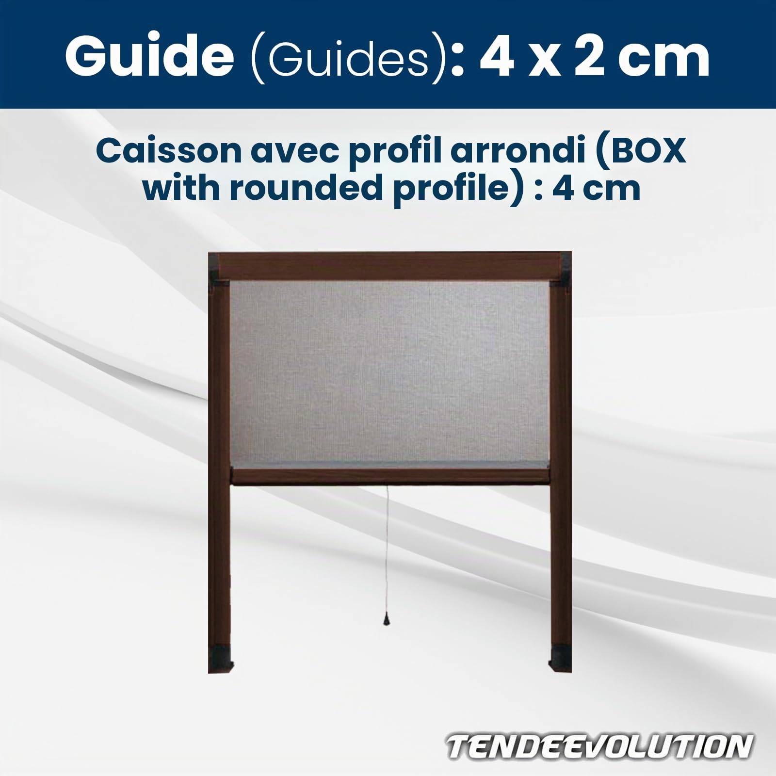 Moustiquaire Fenetre Coulissante Verticale Personnalisable Sur Mesure avec Cadre en Aluminium, Moustiquaire Fenetre Enroulable Brosses Anti-Vent et Filet Anti-Déchirure