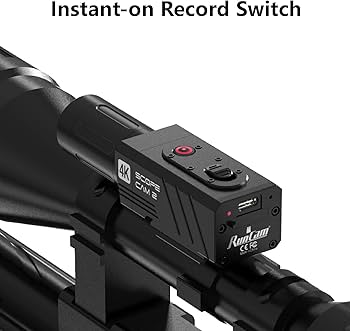 Amazon.com: RunCam 4K Hunting Action Camera ScopeCam2 Waterproof