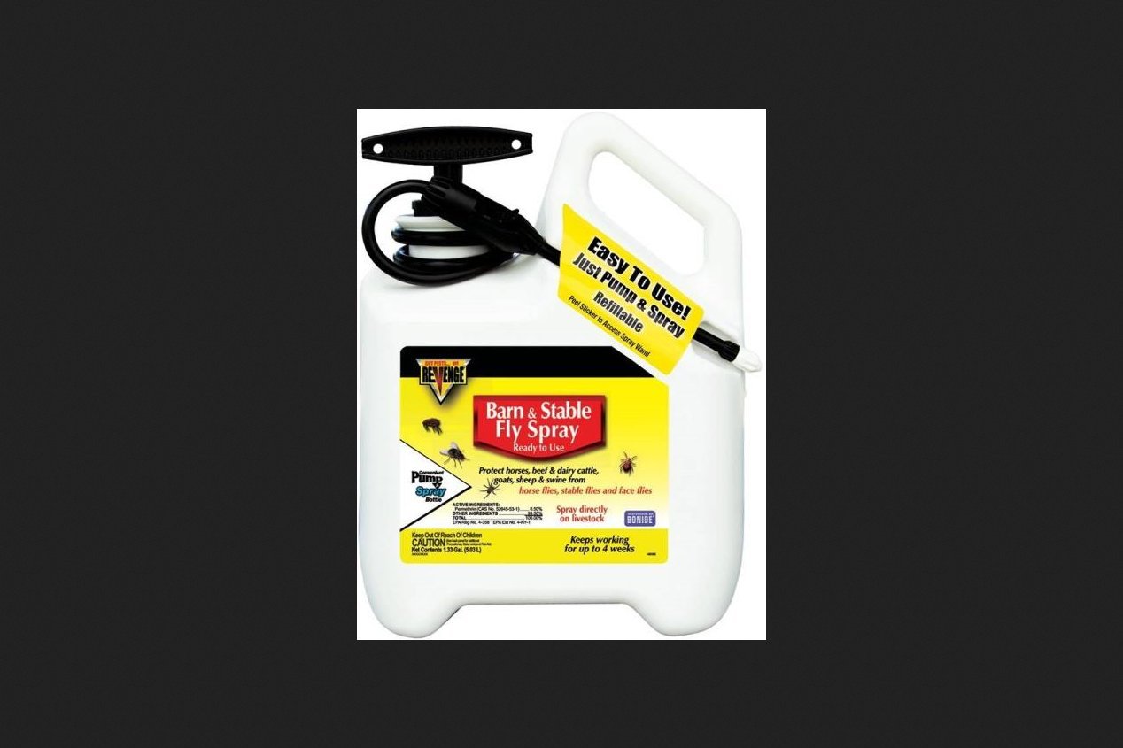 BONIDE Products 46186 917555 Revenge Barn and Stable Fly Spray Ready to Use, 1.33 Gallon
