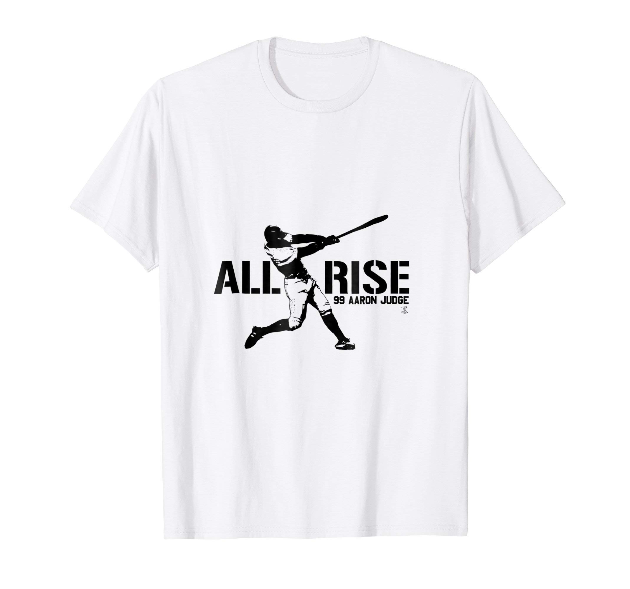 FanPrintAaron Judge All Rise - Black Print T-Shirt - Apparel T-ShirtOEKO-TEX STANDARD 100