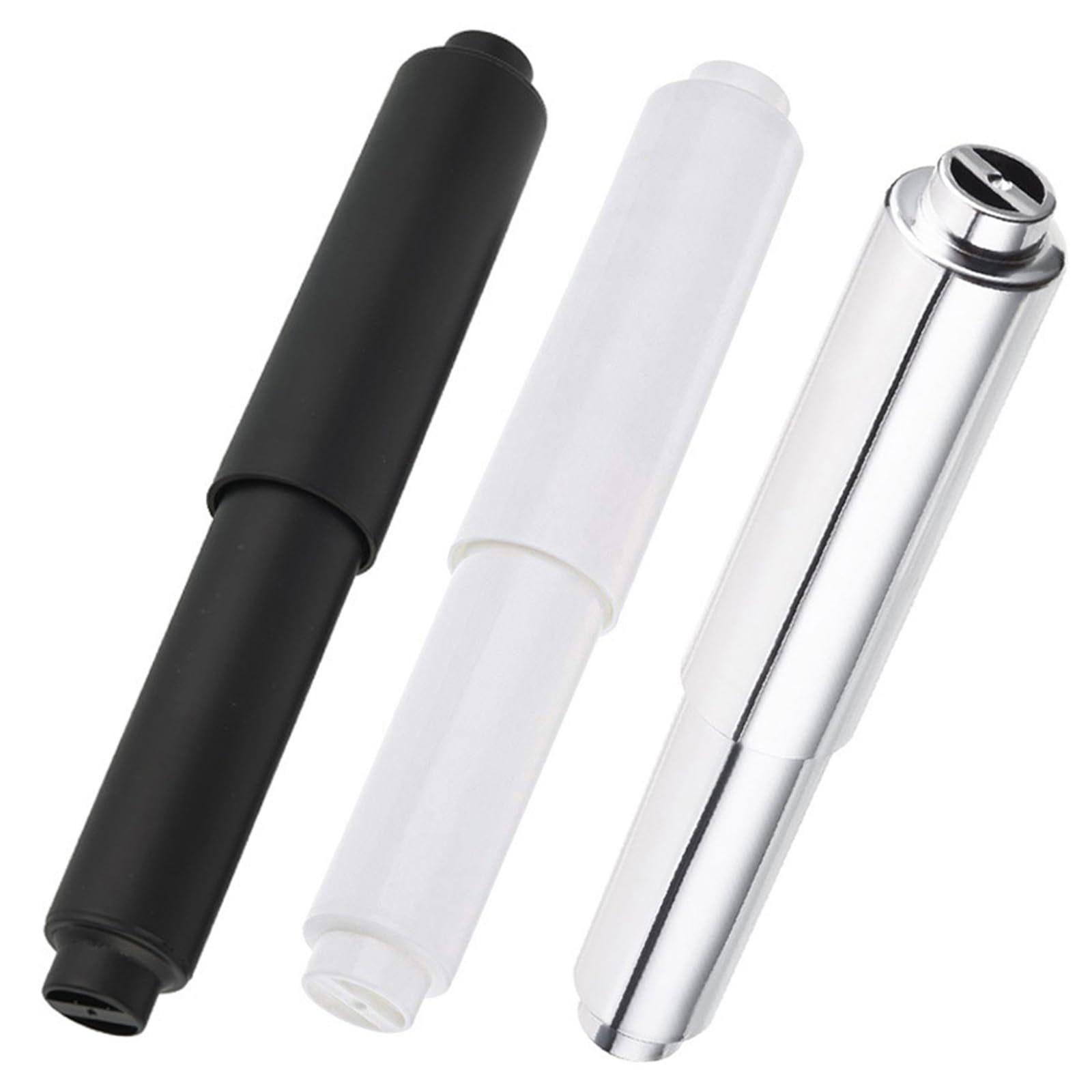 Kalttoy 3Pcs Tissue Rollers Retractable Paper Holder Spindles Roll Spring Rod for Home and Hotel Use Tissue Rollers