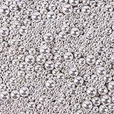 Silver Sprinkles for Cake Decorating 4.2 ounce, Silver Pearl for Cupcakes Topper, Cookie, Candy, Ice Cream, Cake Decorations for Party Celebrations