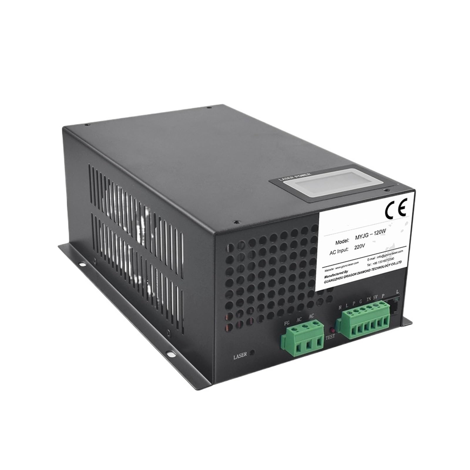 BRODEFUP MYJG120W power Supply With Display Screen 110V 220V 115/230V(110V(115V))