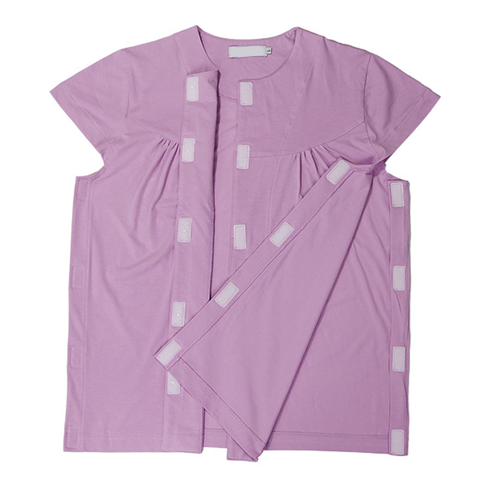 Ropa para el cuidado del paciente, Medical Patient Clothes Post Surgery Tear Away Cotton Multicolor Multiple Sizes(A,X-Large)