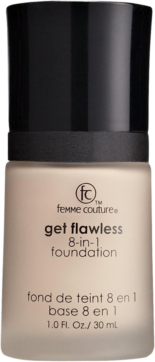 Get Flawless 8-in-1 Foundation Fair, 1.0 fl. oz / 30 ml