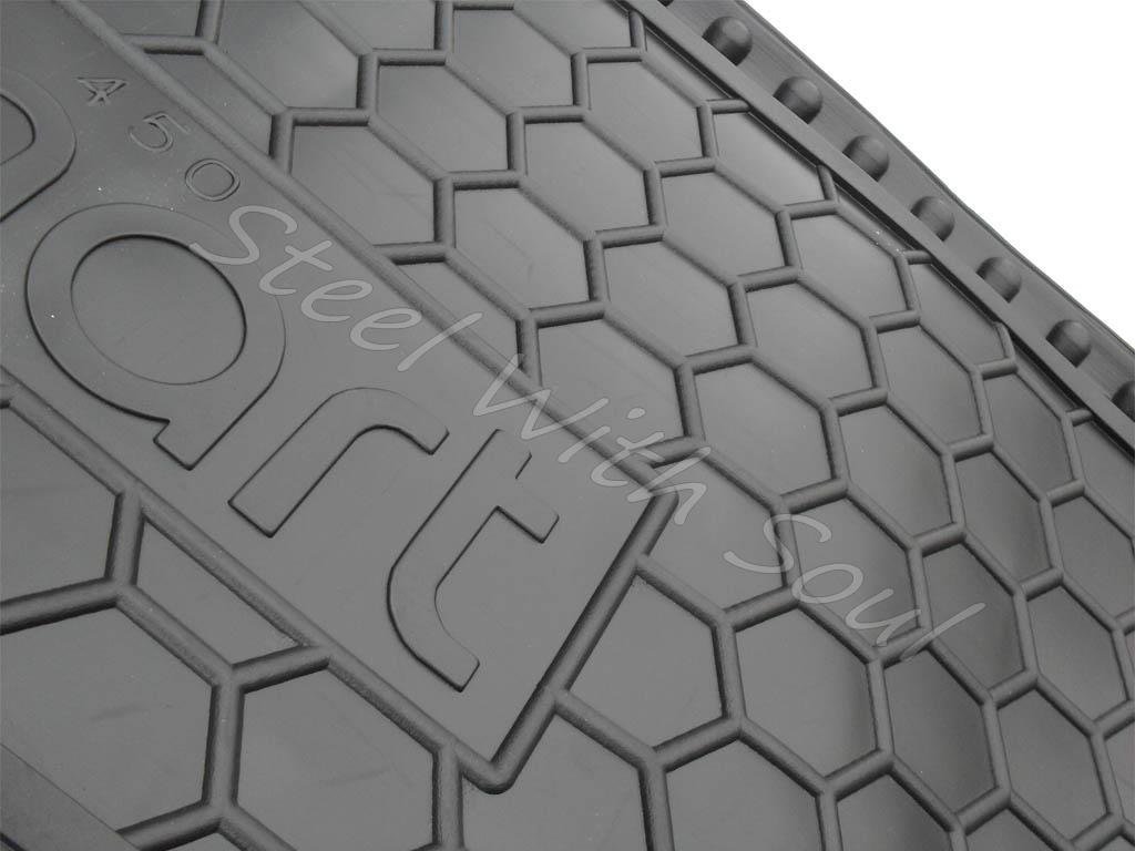 Tapis Coffre Sur-mesure Smart Fortwo 450 Cabriolet Moquette Aiguilletee Surjetee