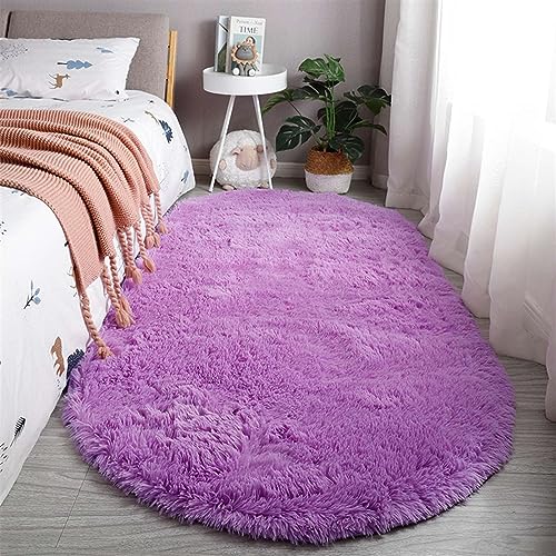 SK Studio Teppiche rutschfest Waschbar Teppich Wohnzimmer Hochflor Teppich Shaggy Modern...