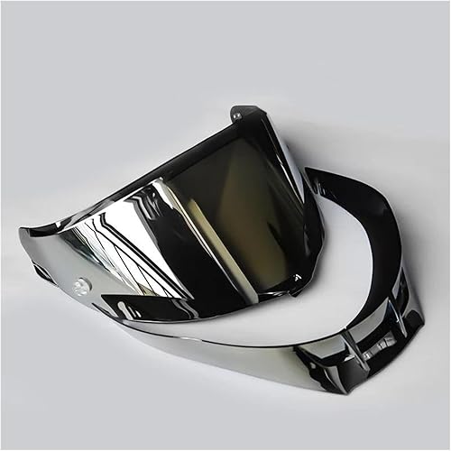 Lente de visera para casco, casco de motocicleta, cola grande, ajuste para AGV Pista GPR GPRR casco visera+trasero trasero trasero casco Len Spoiler