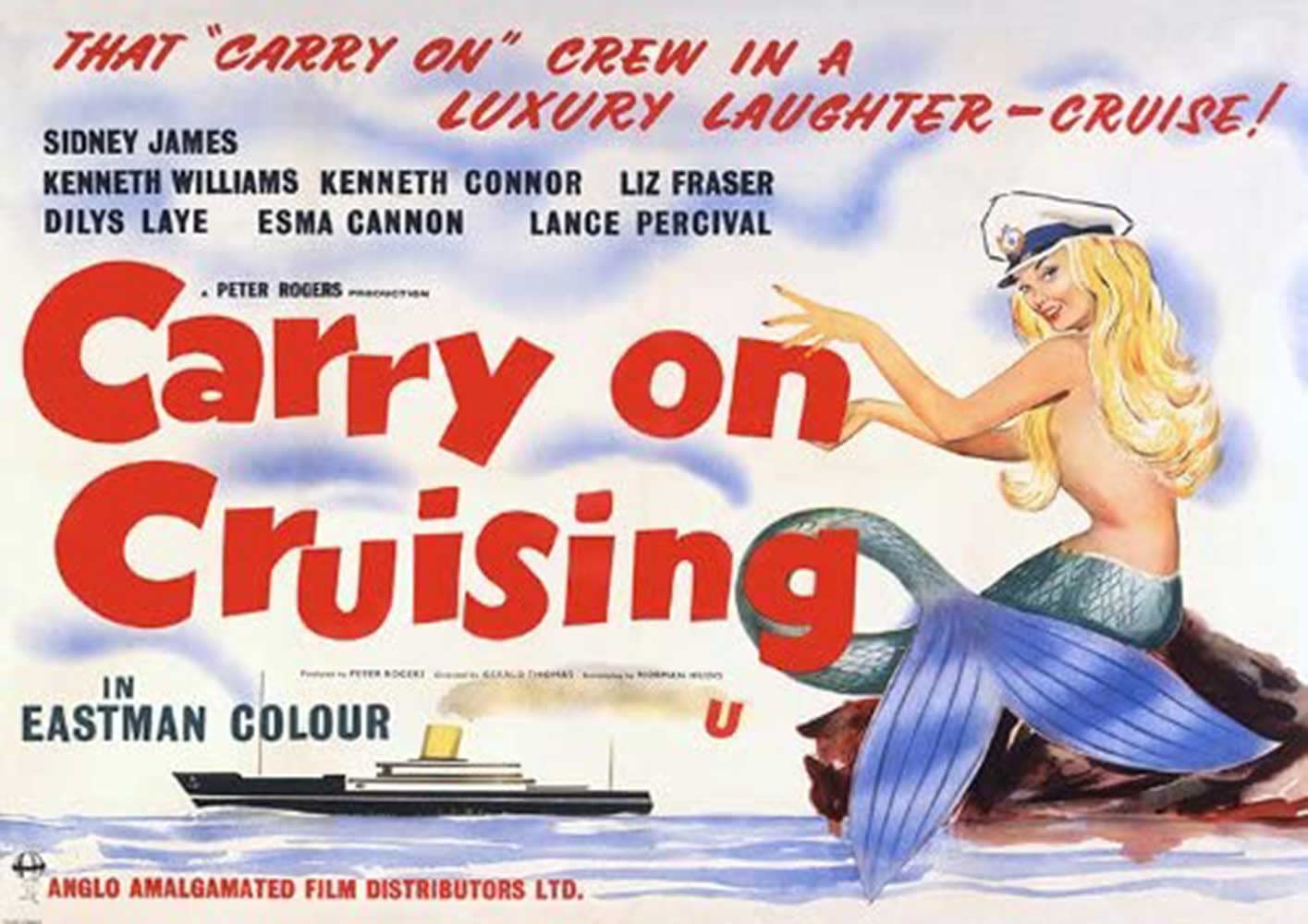 Omg Printing Carry On Cruising Poster/Print/Picture Satin Photo Paper - A4-297Mm X 210Mm