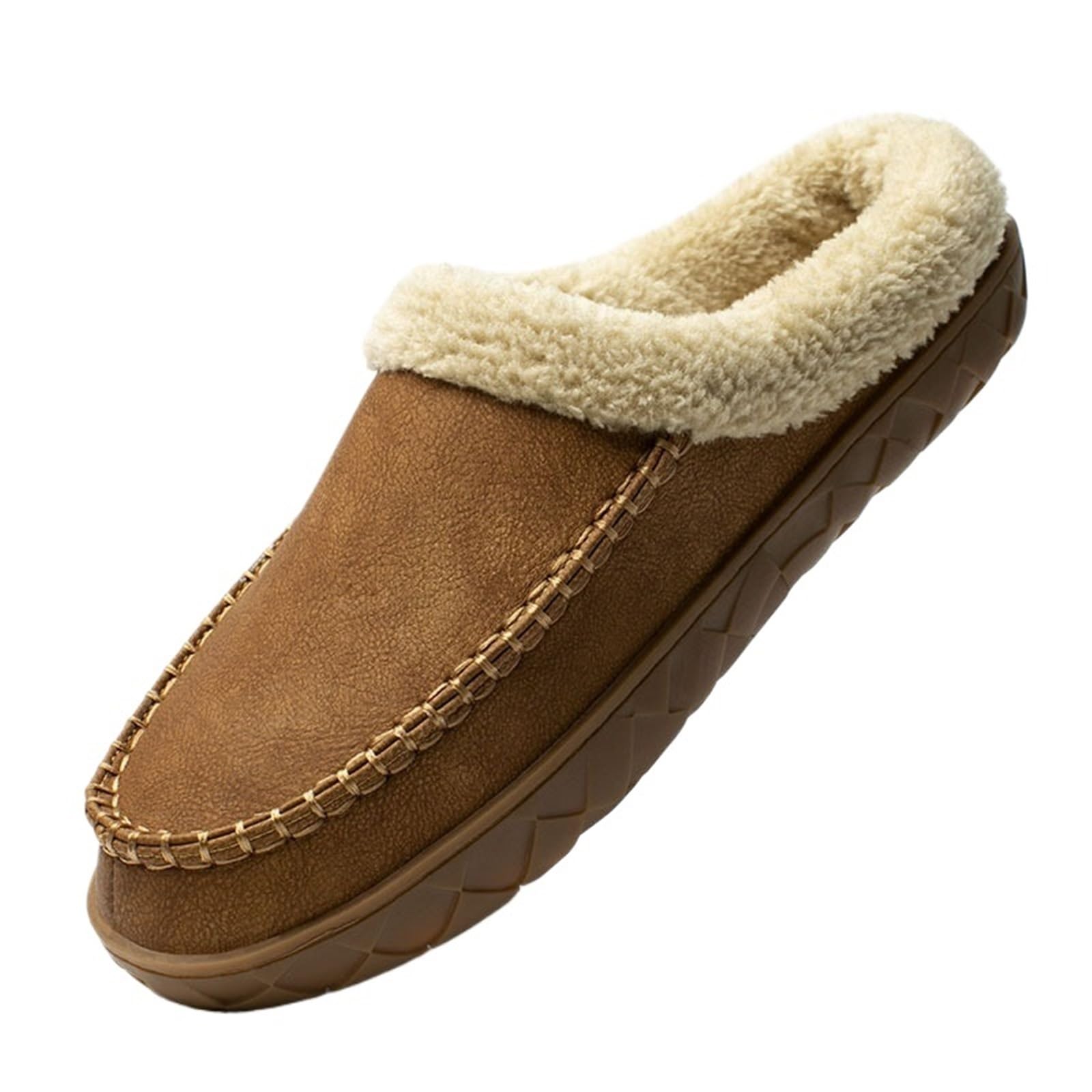 Pantofole Calde Invernali Home Uomo Pantofole Invernali Peluche Calde Scarpe Casa Interno Camera da Letto Ciabatte in Cotone Comode Per L'Inverno