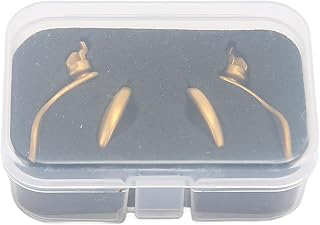 Metal Back Paddles, Game Console Back Buttons Professional Lever Back Buttons Rounded Edges Corners for Replacement Parts (Gold)