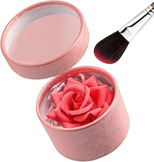Rubor de rosa 3D para mejillas, polvo de rubo...