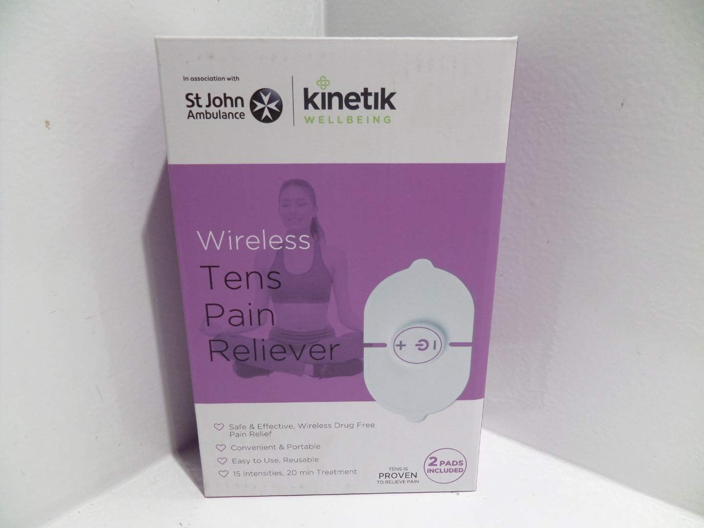 Wellbeing Wireless TENS Machine in Association with St John