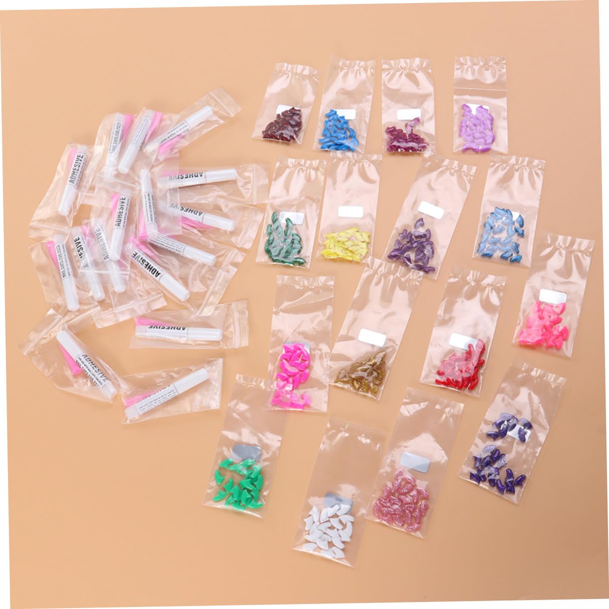 BESPORTBLE 300 Pièces Casquettes à Griffes kit Ongles Capuchons d'ongles de Chats Couvre-Griffes de Chat Capuchons d'ongles pour Animaux de Compagnie Casquettes de Griffe de Chat