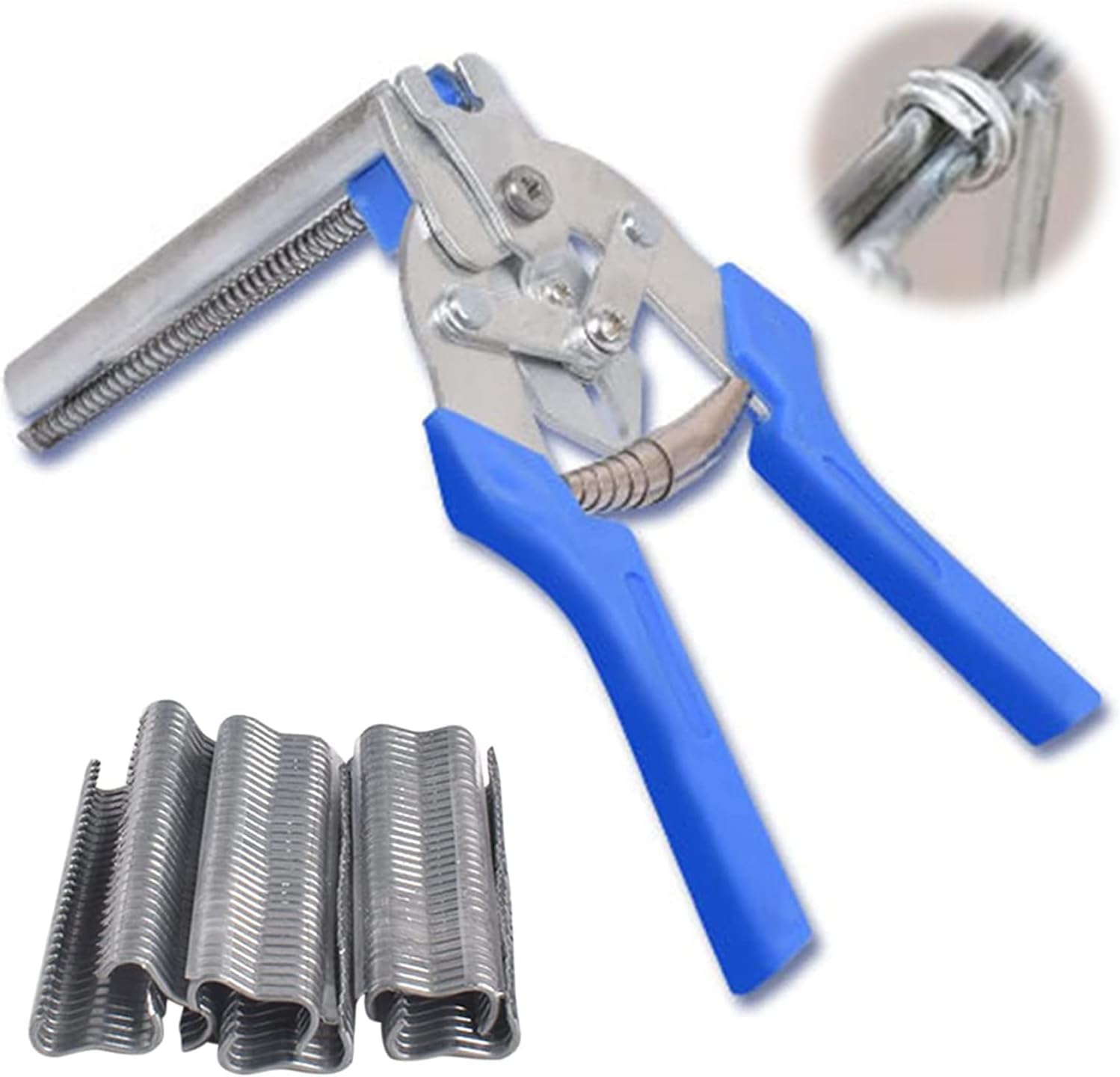 Type M Nail Ring Pliers Stainless Snap Ring Pliers with 600PCS