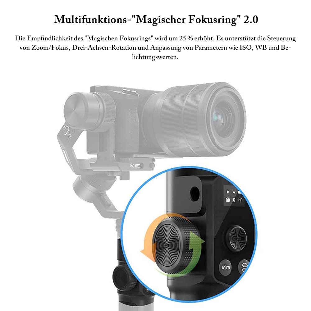 FeiyuTech G6 MAX hepsi bir arada gimbal stabilizatör, 3 eksenli el