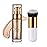 Body Shimmer Oil, Rose Gold Natural Glow Luminizer, Long Lasting Waterproof Moisturizing Liquid Illuminator Highlighter Makeup for a Sun-Kissed Glow, Brush Include, 1oz, Light Medium