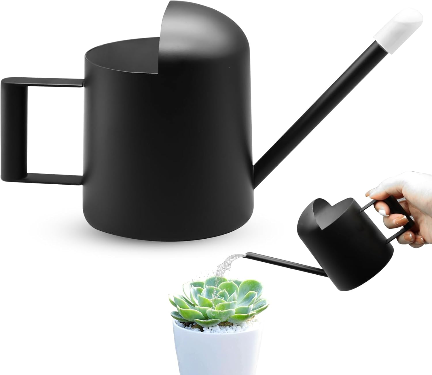 Small Watering Can Indoor Plants, Metal Stainless Steel Watering Can
