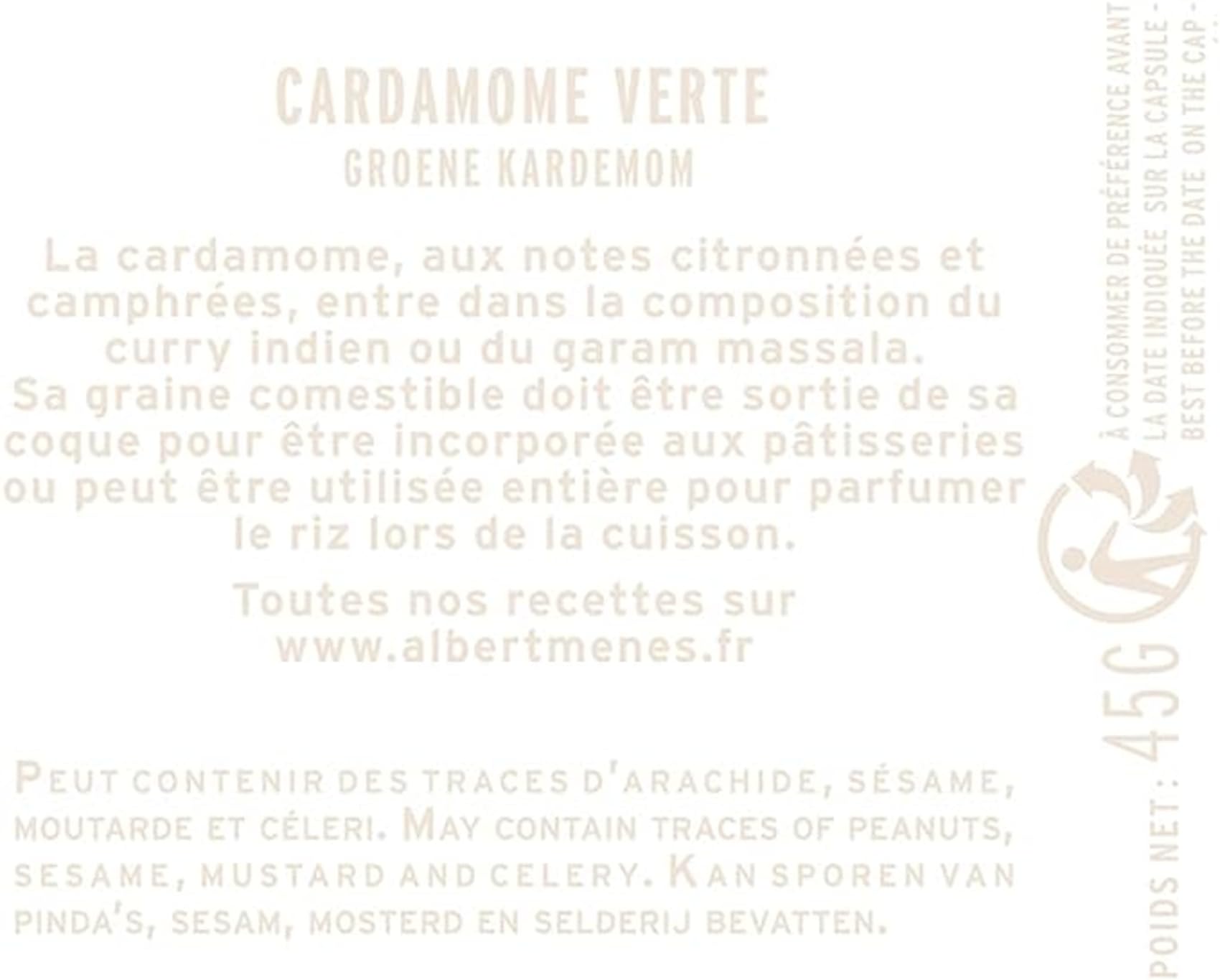Albert Ménès - Les Epices - Cardamome Verte 45 g