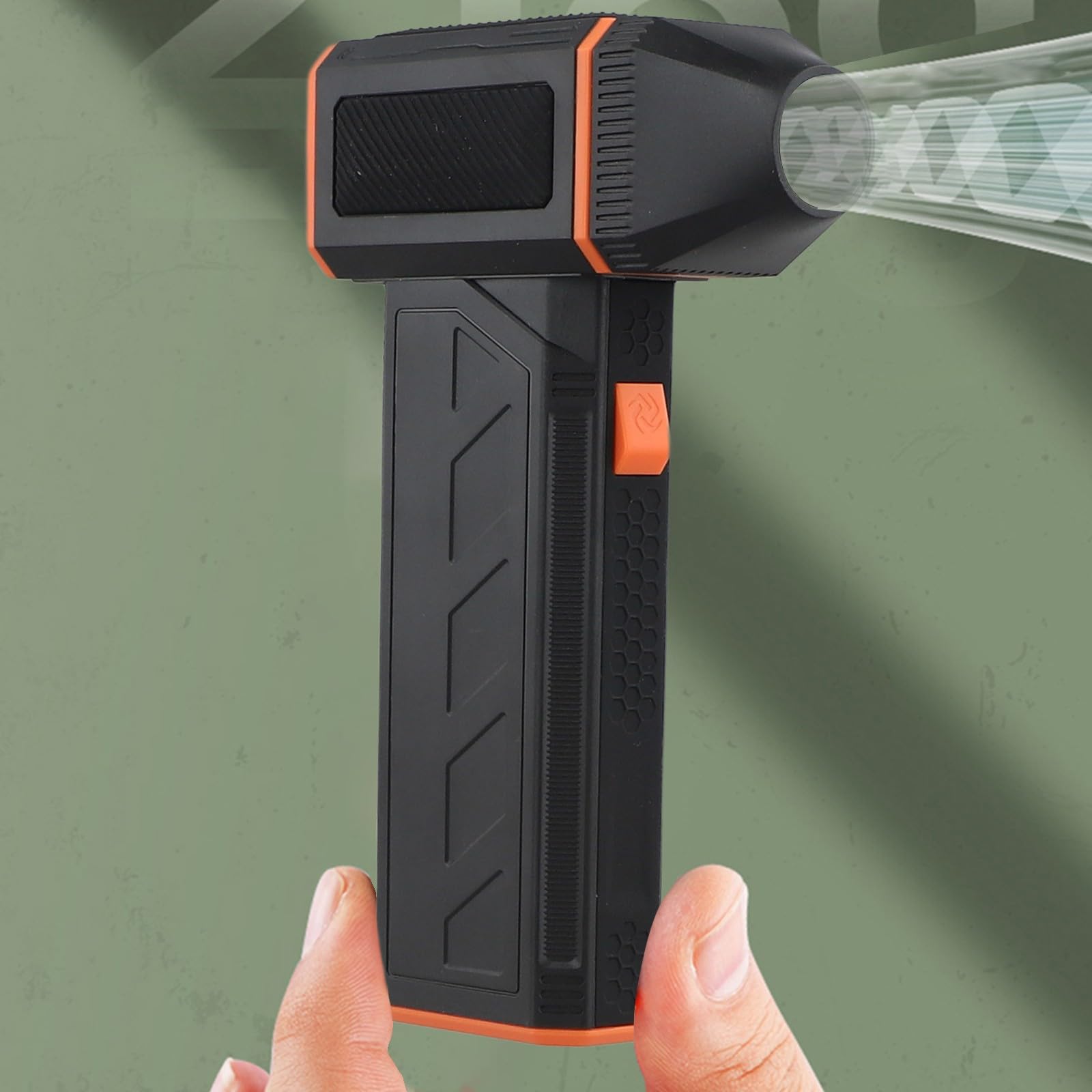 Purificatore elettrico ad aria compressa F31, ventilatore turbo da 120 W con 130.000 giri/min, 3 livelli senza fili, per tastiera, fotocamera e animali domestici, 2500 mAh USB-C