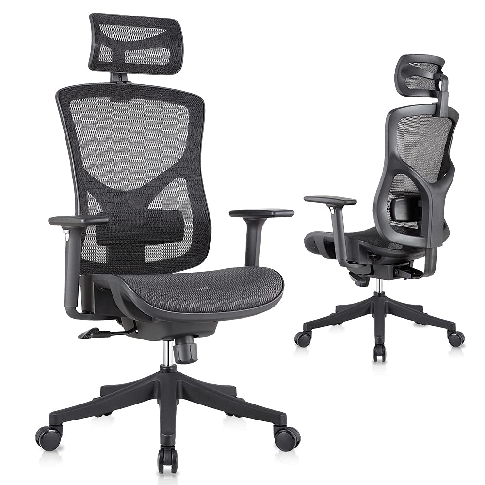 Buy ERGOUP Ergonomic Office Chair, Mesh Desk Chair with Lumbar Support