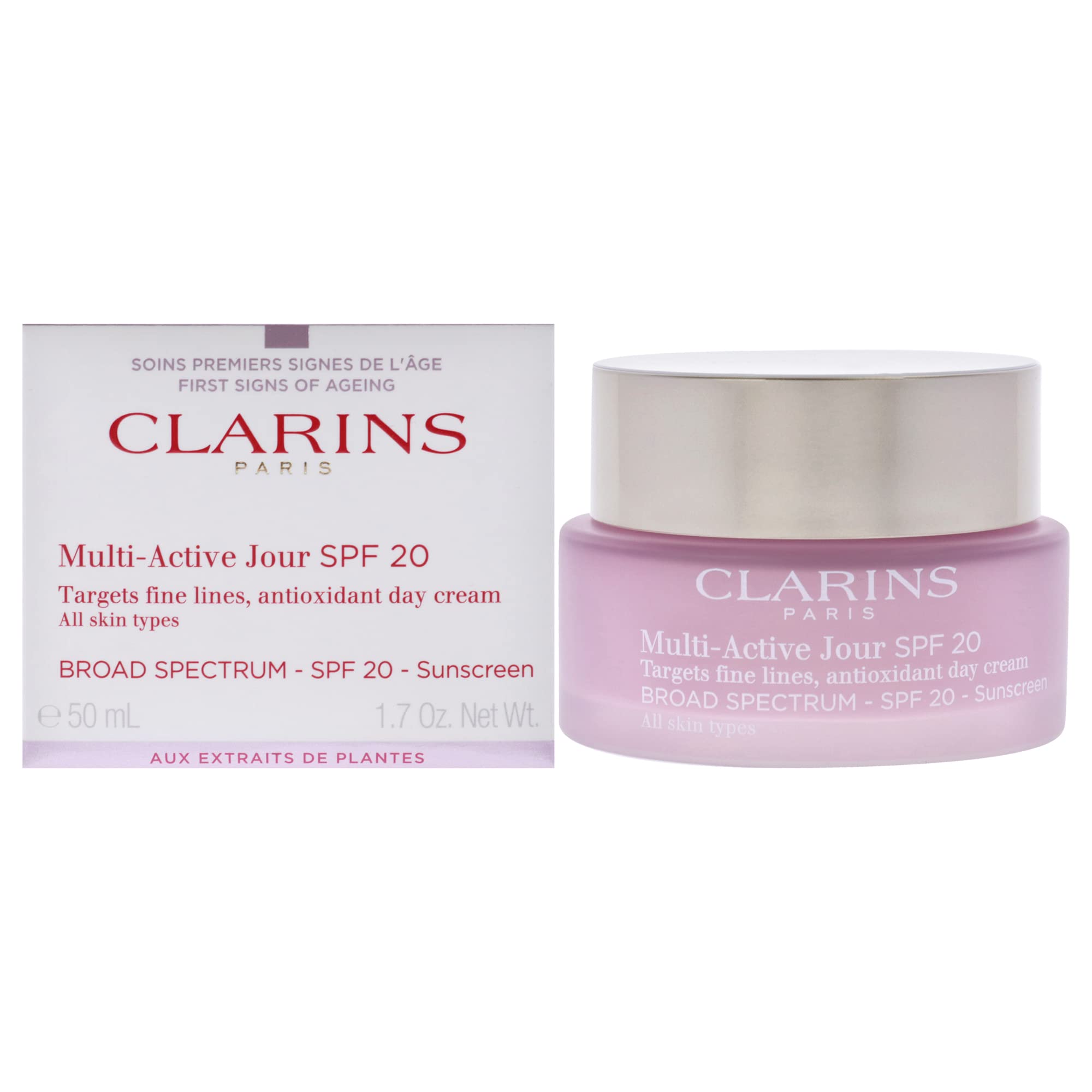 Clarins Multi-Active Day Cream SPF 20, 1.7 Ounce