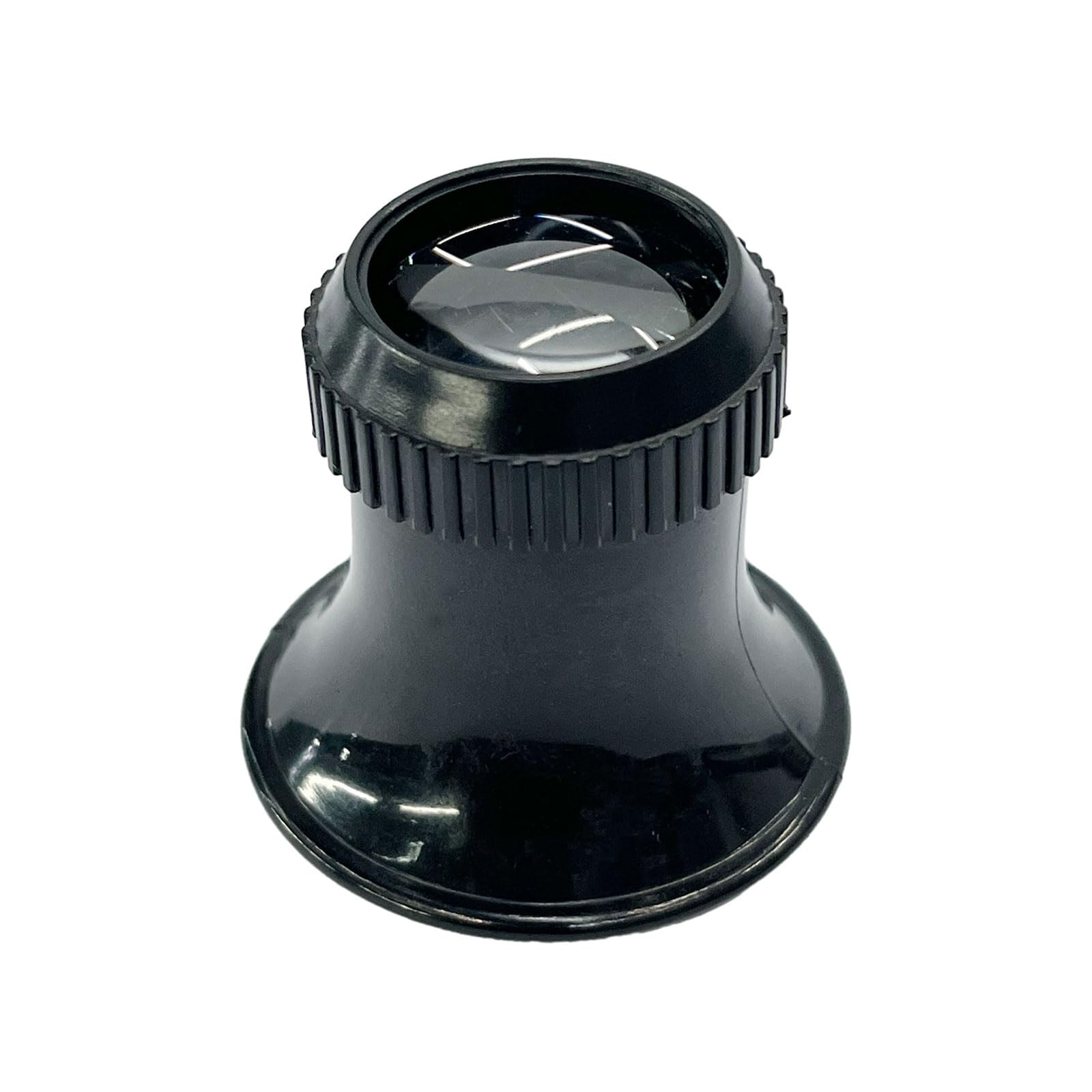10X Glass Loupe for Clock Repairing Monocular Magnifier Lens for Jewelry Coin Inspection High Magnification Lens