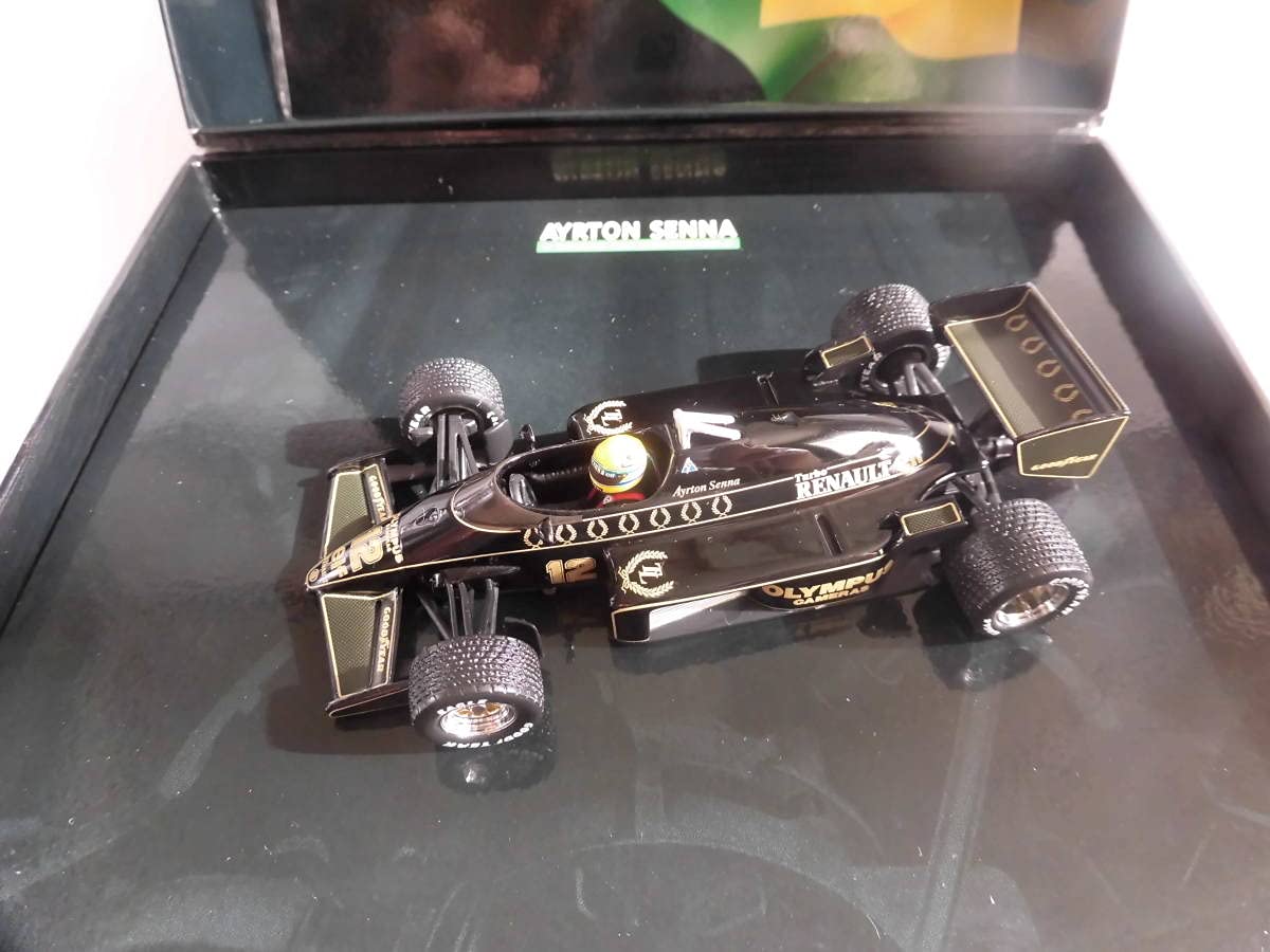 F1 MINICHAMPS 1/12 ロータスルノー97T アイルトン・セナ F1 MINICHAMPS 1/12 ロータスルノー97T アイルトン・セナ F1