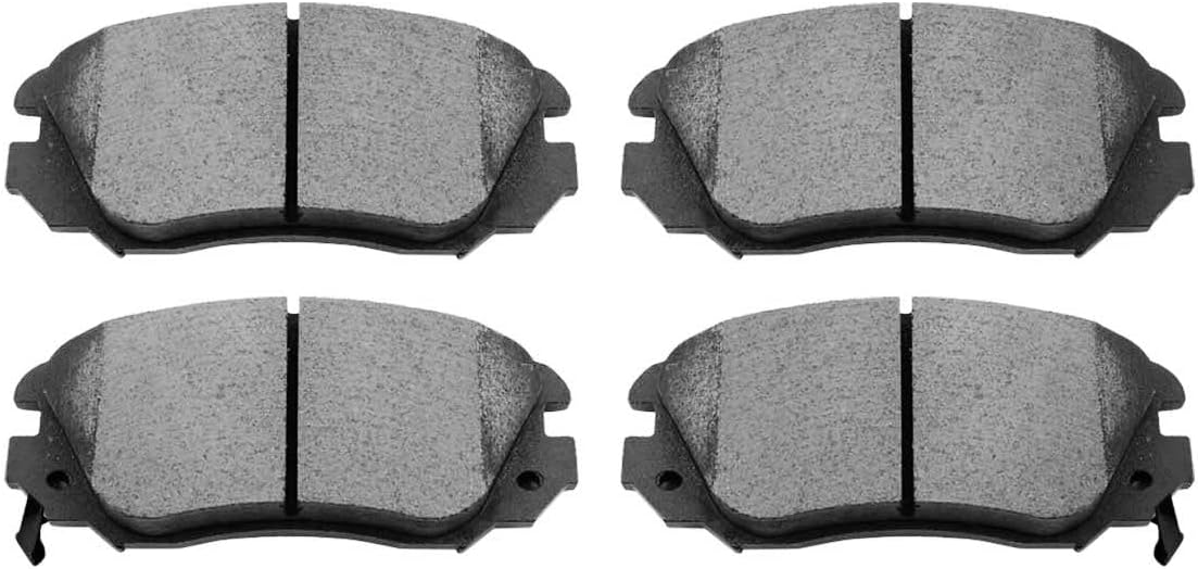 AutoShack Front Vented & Rear Vented Drilled & Slotted Silver Zinc Coated Brake Rotors + Ceramic Pads 12-PC Brake Kit Replacement for 2010-2017 Chevrolet Equinox 2010-2017 GMC Terrain SilverShield Pro