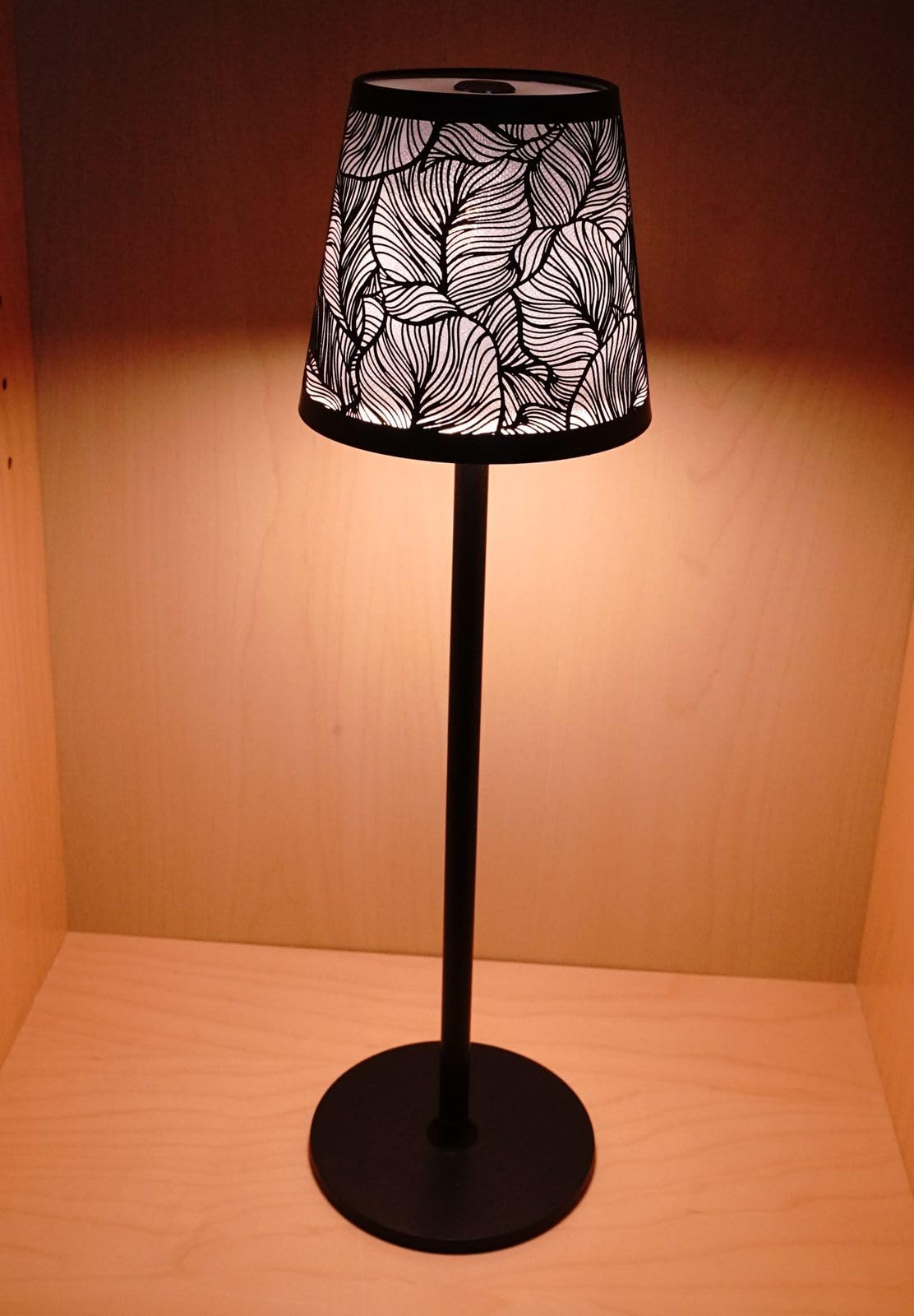 formano LED Akku Tischlampe 41 cm mit Touch-Dimmer USB-Ladeanschluss inkl. Kabel 3-in-1 Lichtmodi (warmweiß/kaltweiß/neutral) – Designlampe IP54 spritzwassergeschützt für Indoor & Outdoor