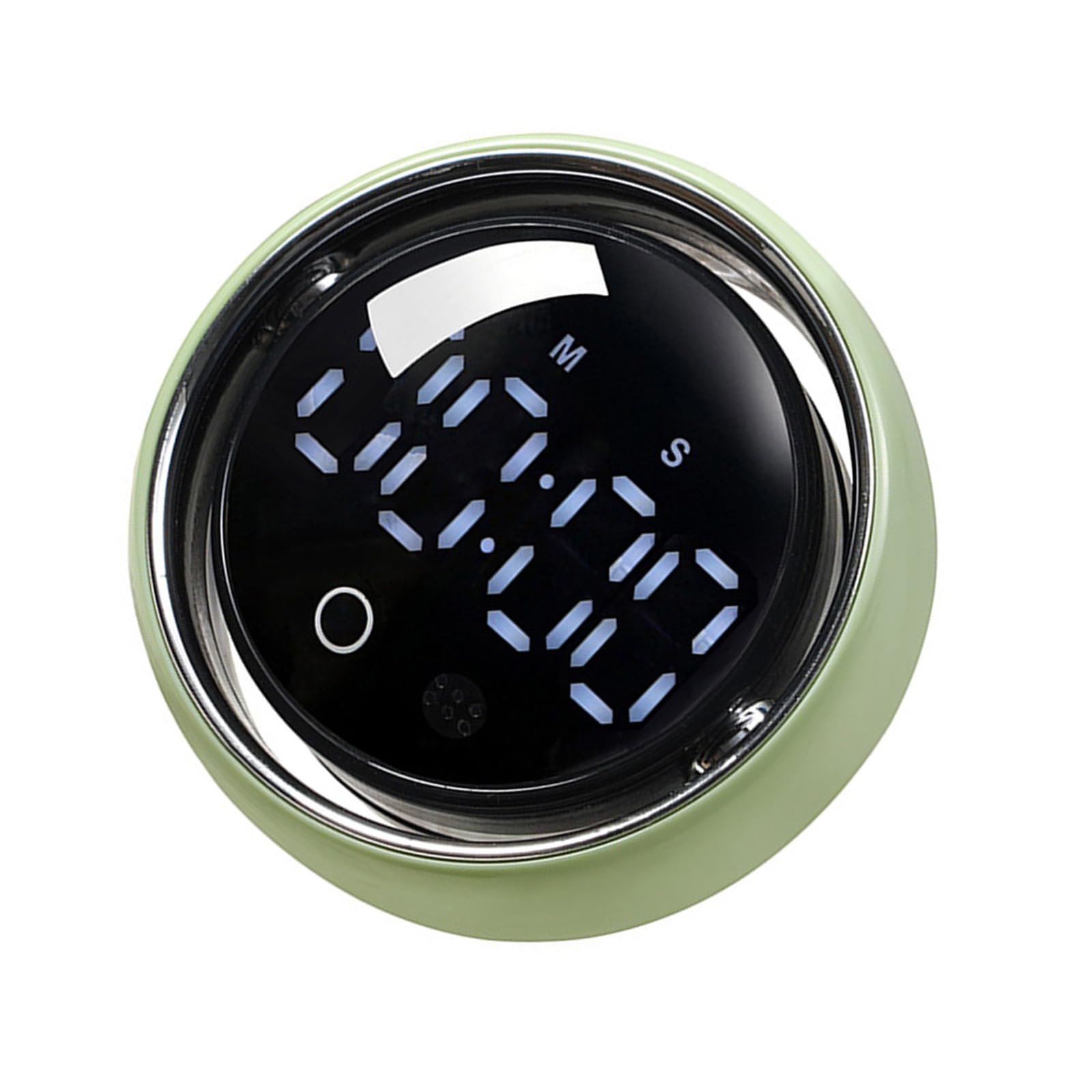 Tsophreniq Voice Controlled Timer with Back Rotary Countdowns Count Up Timer for Precises Cooking Baking Workout Timing Rechargeable LED Countdowns