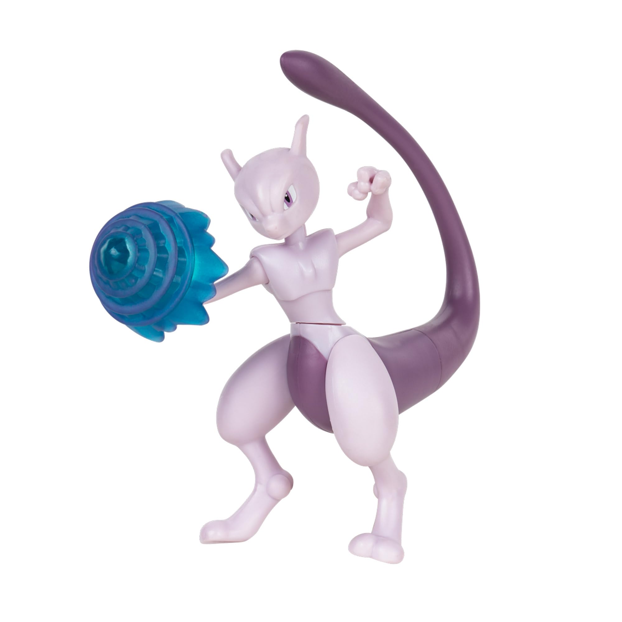 Pokémon Battle Figure 2 Pack - Features 2-Inch Mew & 4.5-Inch Mewtwo Battle Figures, Mew, Mewtwo, Small - Image 3