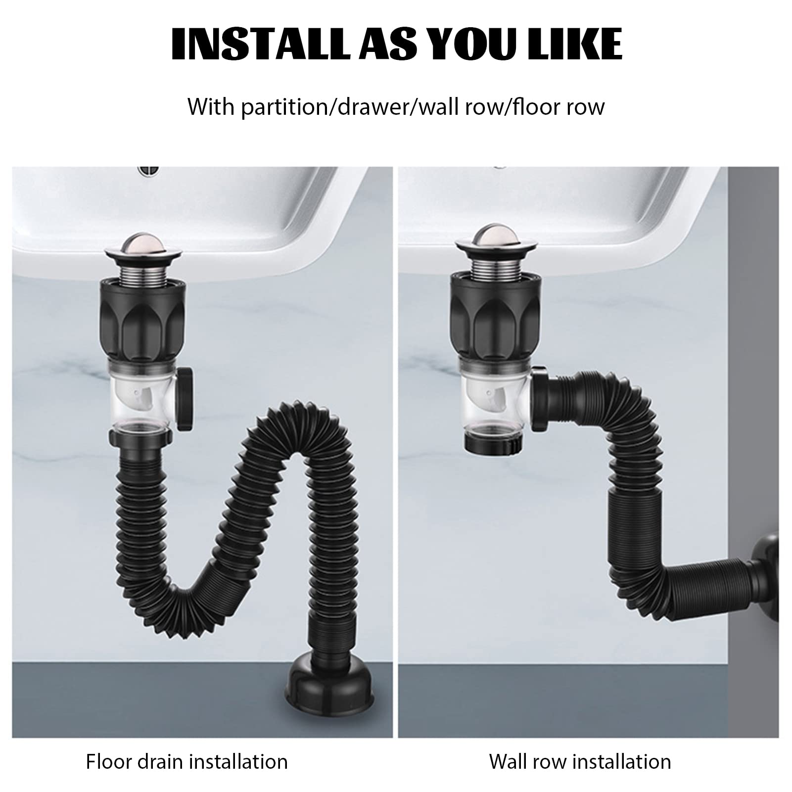 Cesta Desagüe Para Fregadero Tubo De Desagu00fce Para Fregadero De