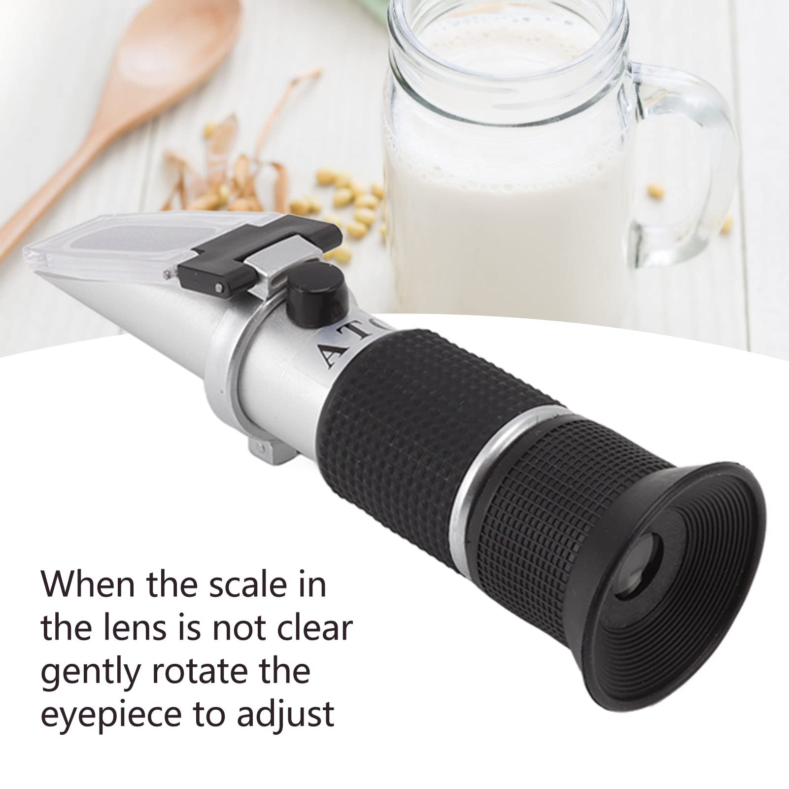 Snapklik.com : 080% Brix Meter Refractometer Portable Handheld Brix ...
