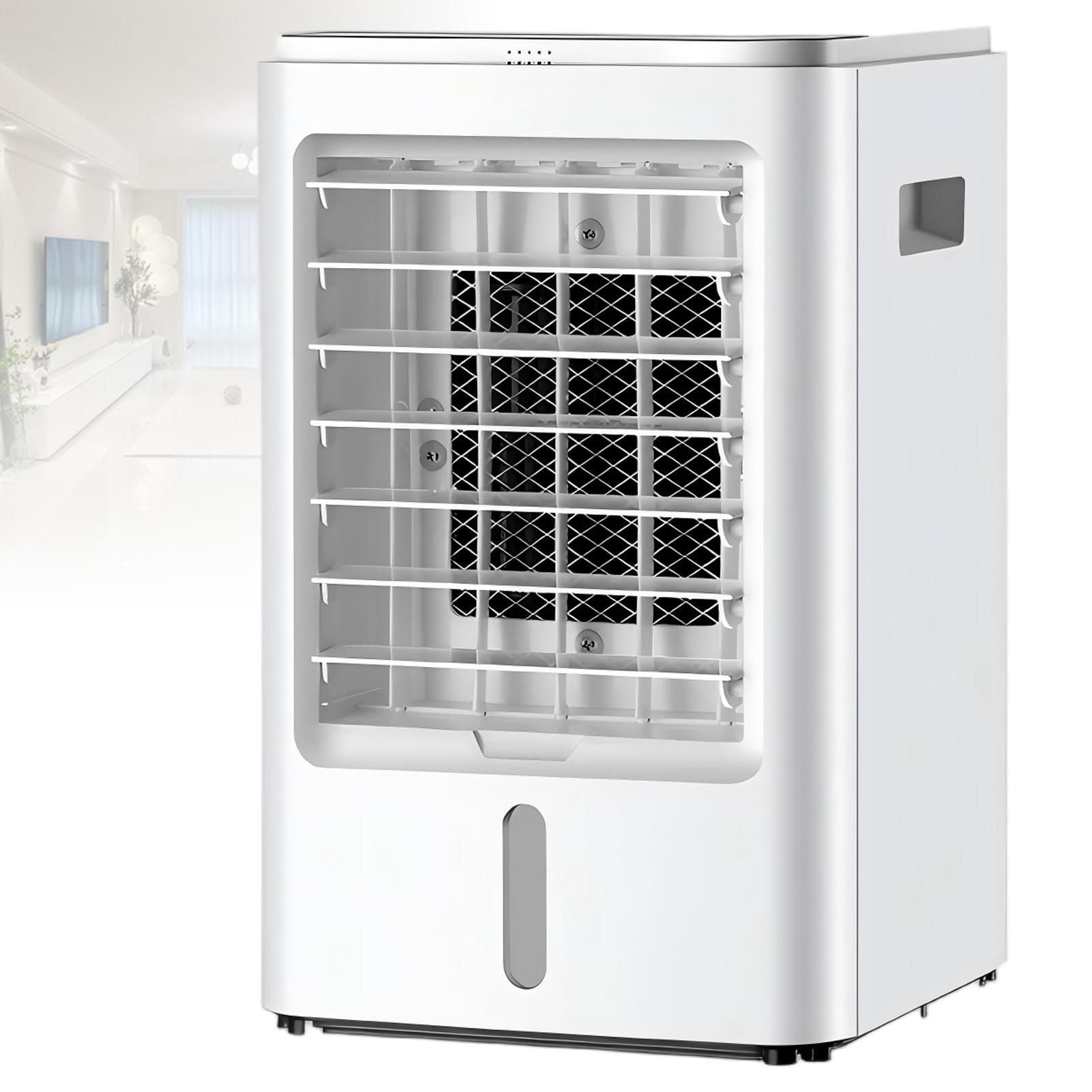 ExoticaBlend 12V/24V Air Conditioning Unit Portable, Cooling Fan, Car Air Conditioner, with Remote Control Touch Screen 3-Speed, Air Cooler For Car, Truck 12V