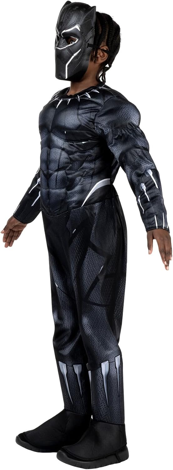 MARVEL Boys Deluxe Black Panther Costume, Kids Superhero Halloween Costume, Child - Officially Licensed - Image 7